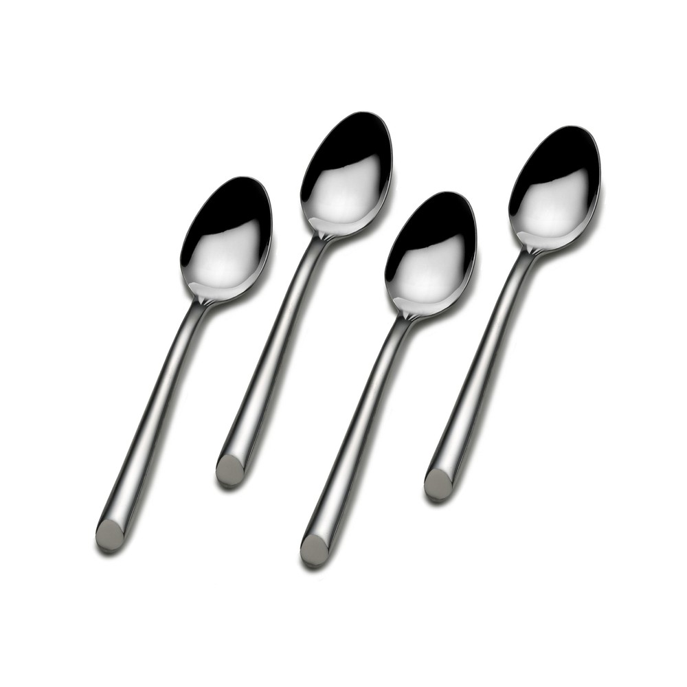 Wave Stainless Steel Demi Spoon, Set of 4