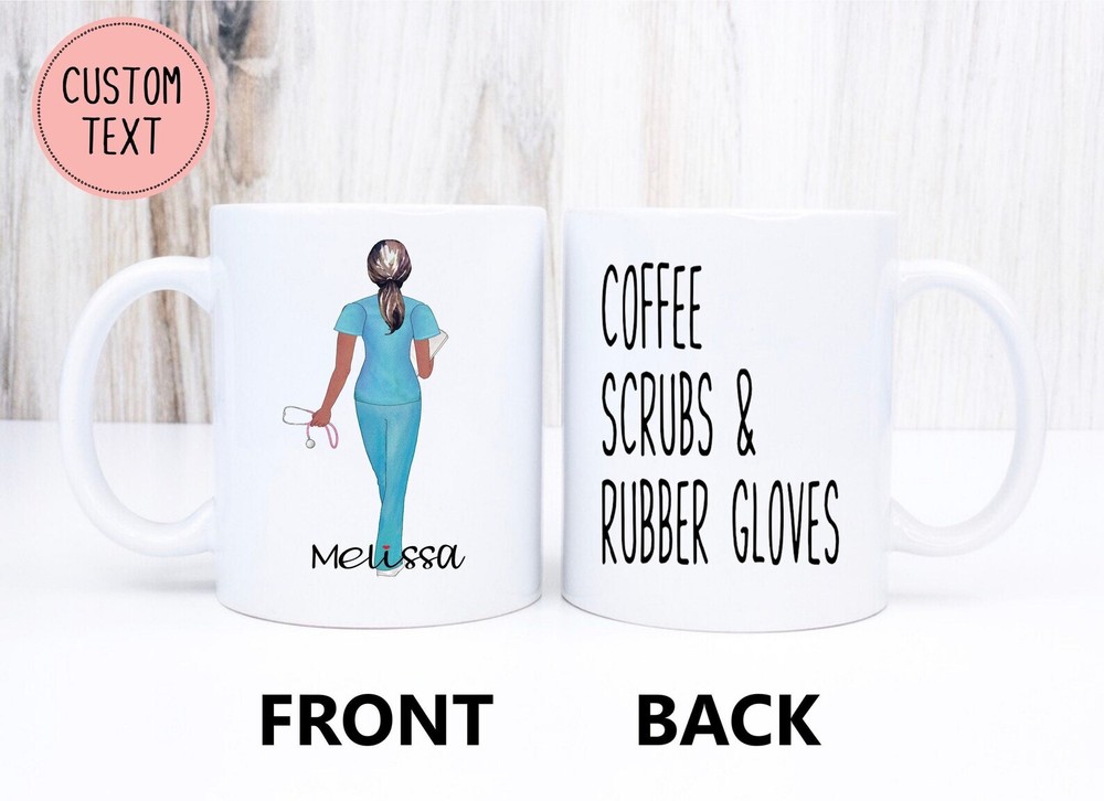 Personalized Nurse Gift Nursing Coffee Mug Graduation Gift Custom Coffee Mug