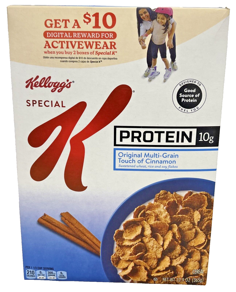 Kellogg's Special K Protein Multigrain Cereal with Cinnamon 12.9 oz