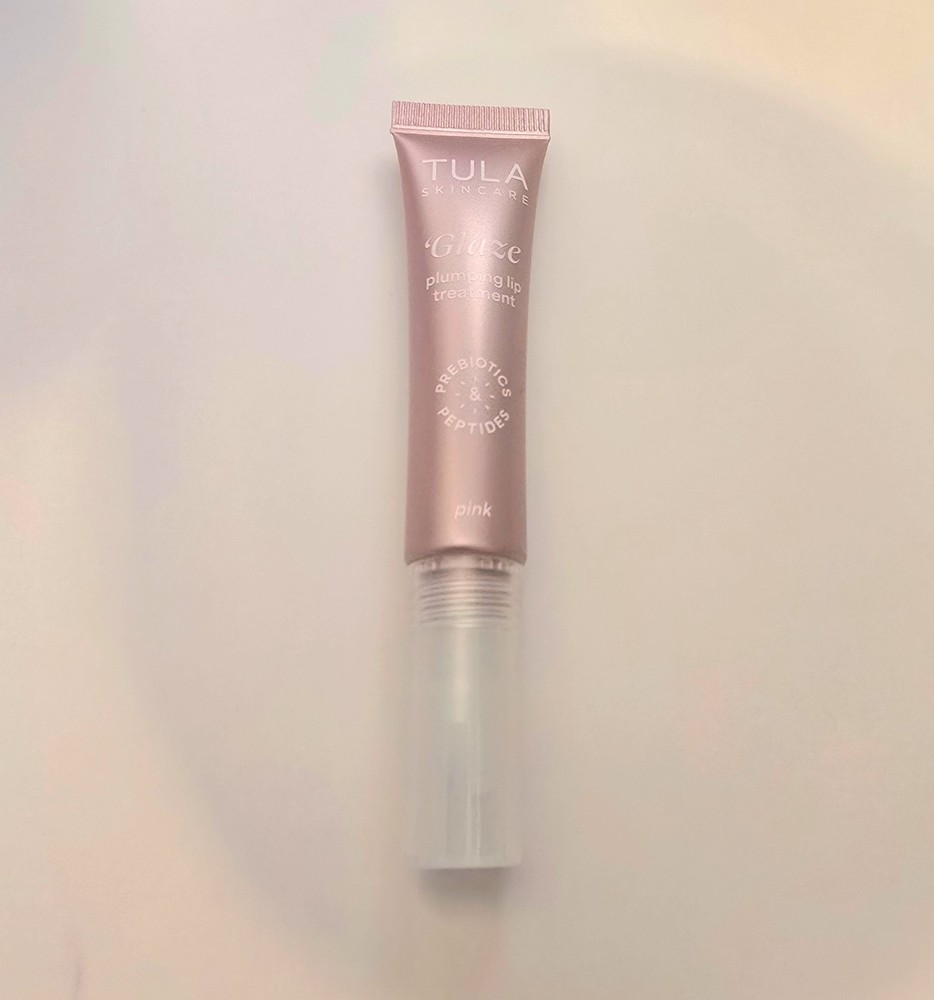 Tula Skincare Glaze Plumping Lip Treatment In Pink New In Box