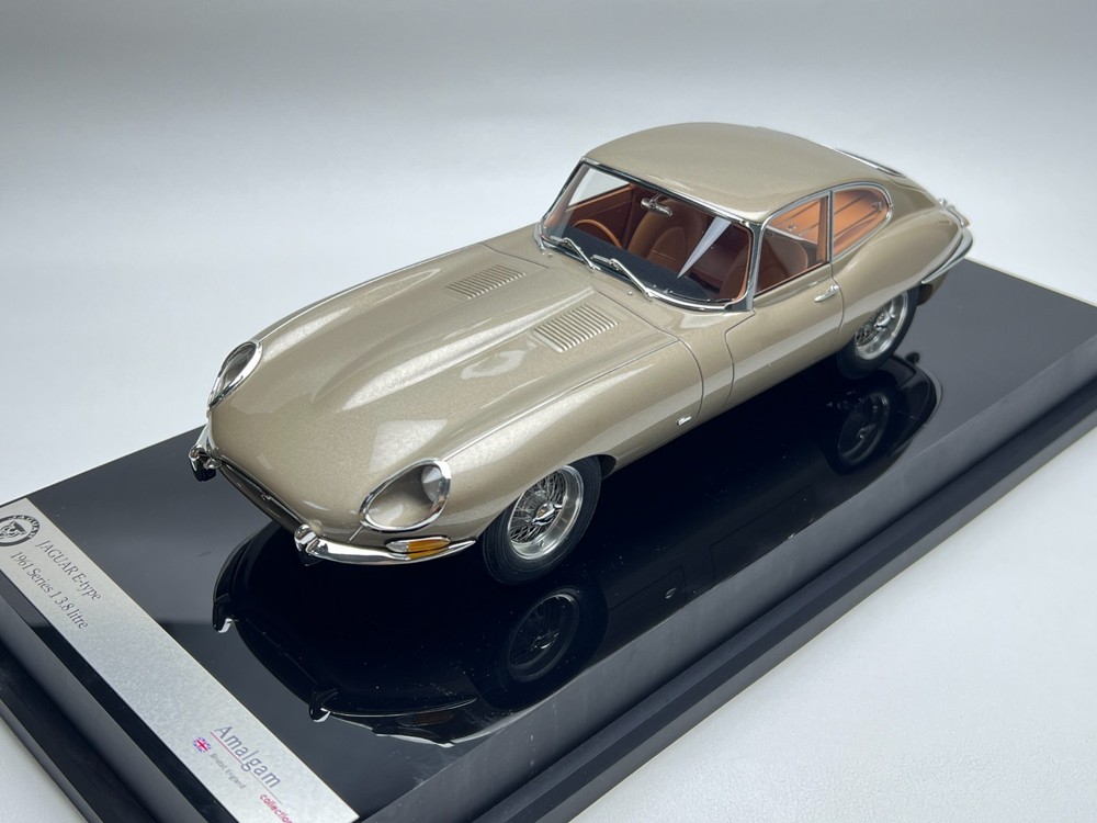 Boutique 1/18 Amalgam Jaguar E-type Coupe Resin Model Car