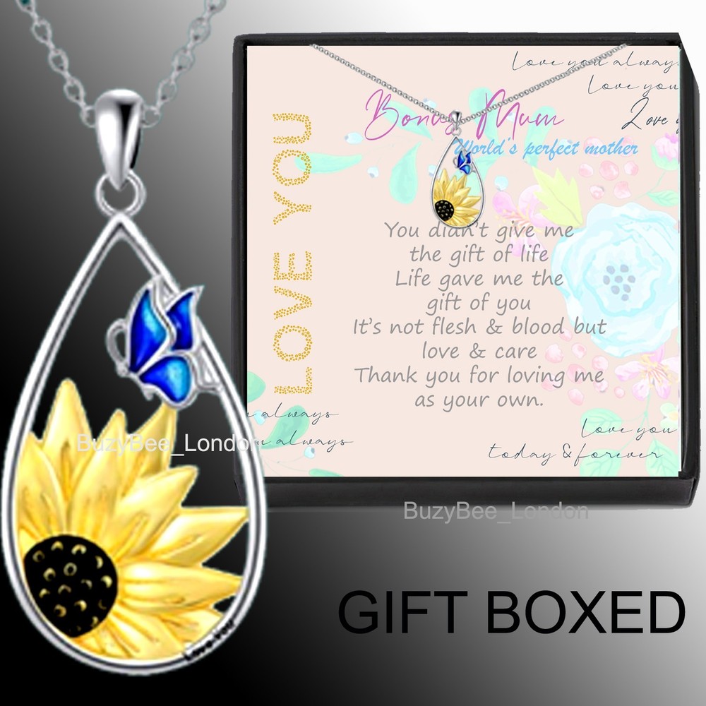 STep mum Gifts , Necklace boxed Mother , bonus mum birthday presents