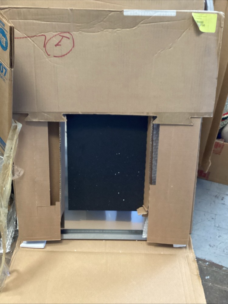 Gfv1615771ss 24” Miele Dishwasher Door Panel Stainless Steel Appliance Part