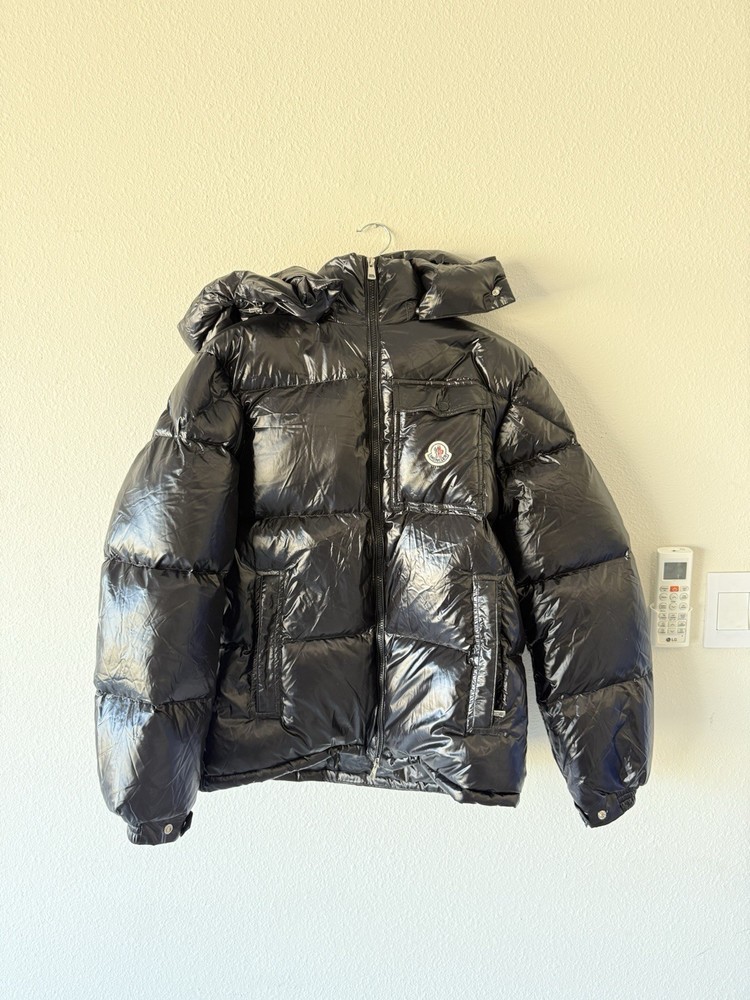 Moncler Maya Giubbotto Down Jacket Black Size 5 (XL) — New With Tags Authentic