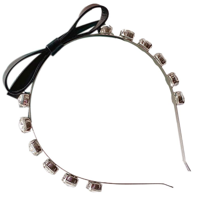 Sparkly Rhinestone Hair Bands for Women – Glam Party Accessories