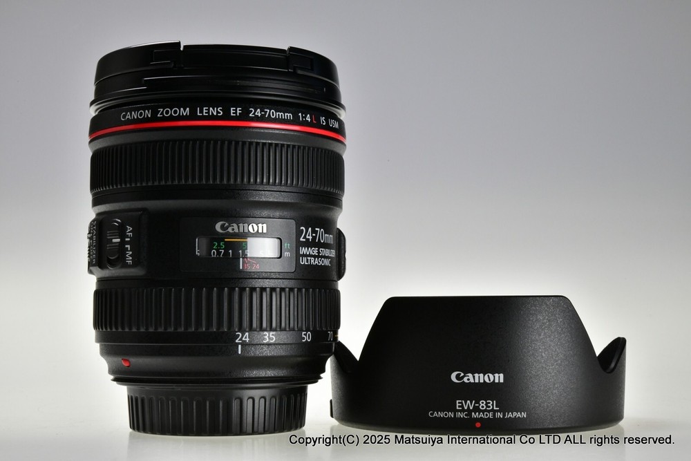Near MINT Canon EF 24-70mm f/4 L IS USM Lens in Excellent Condition
