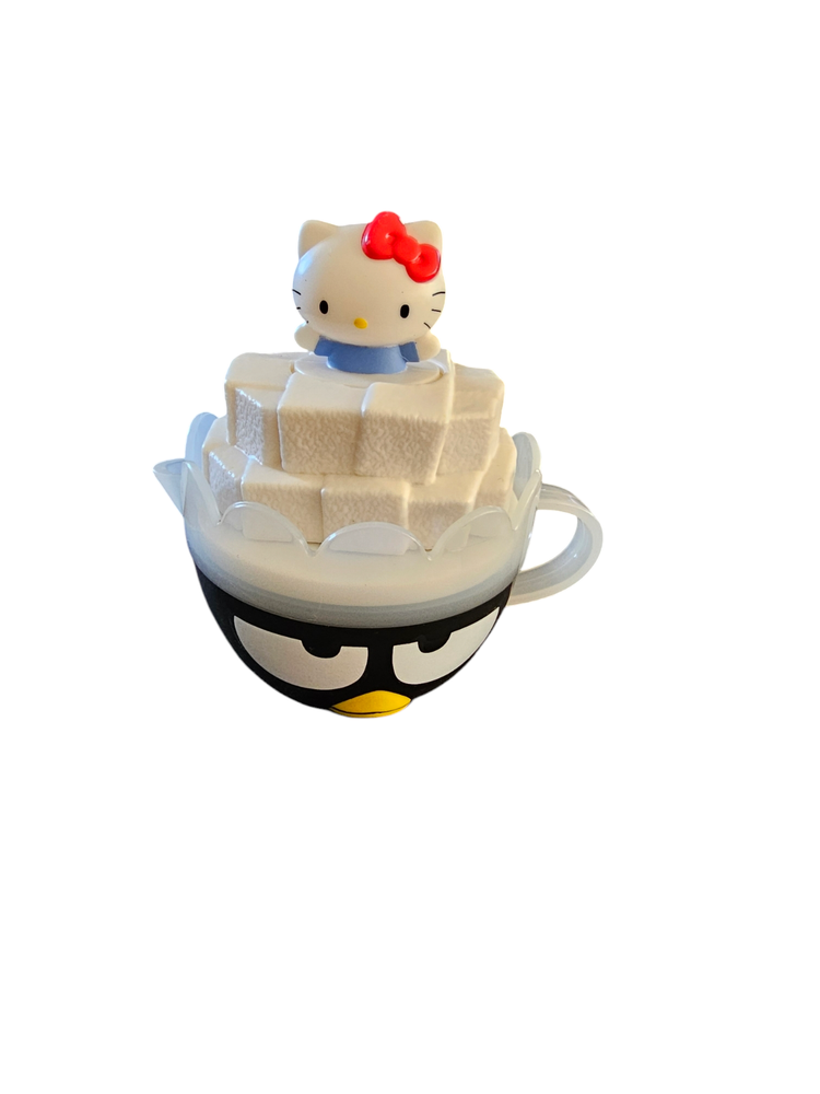 McDonalds 2017 Hello Kitty Sanrio Happy Meal Toy #6 Badtz-Maru Creamer