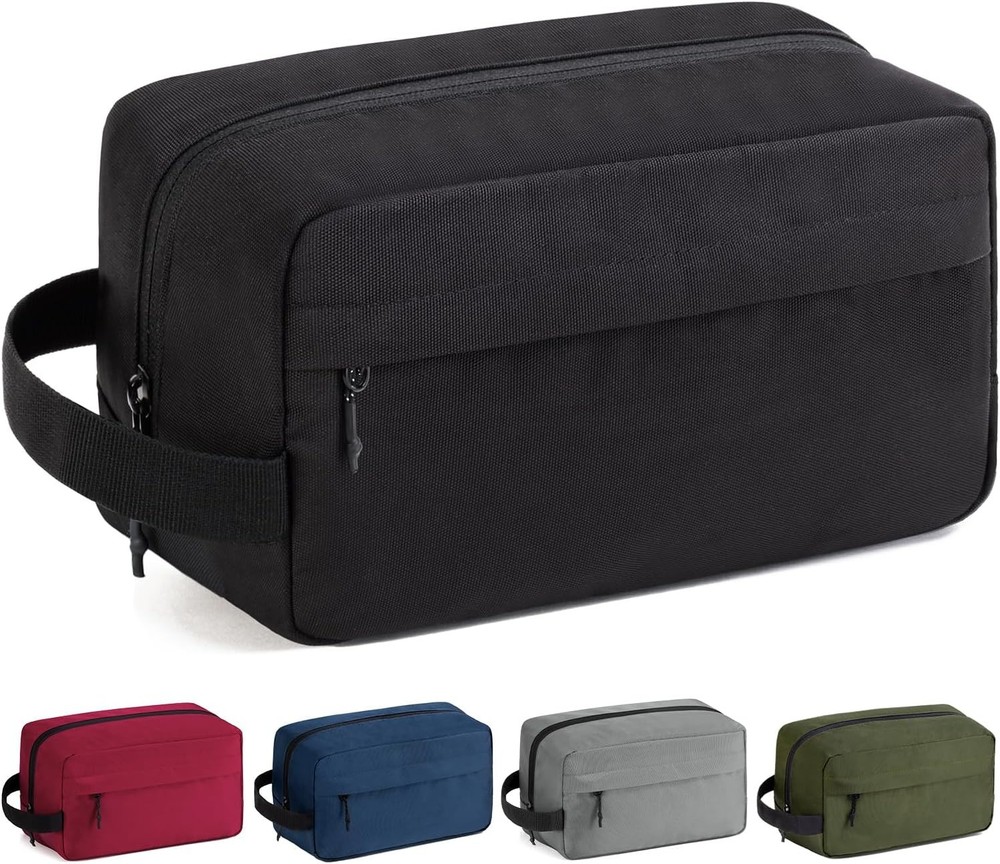 Vorspack Men’s Hanging Travel Toiletry Bag Medium Black Organizer
