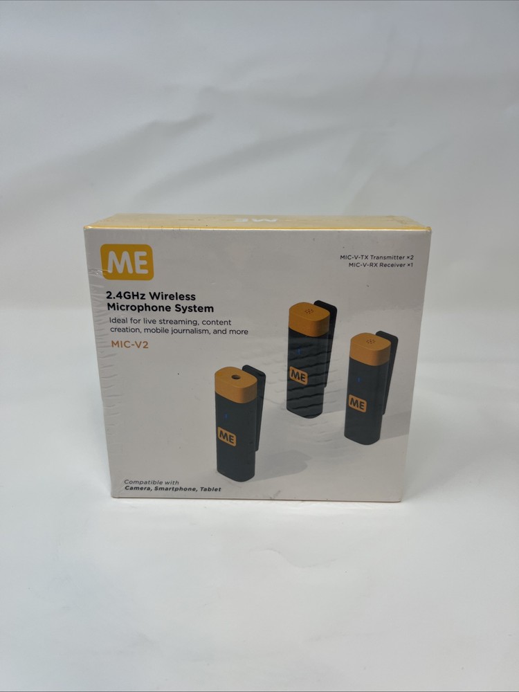 2.4GHz Wireless Mic System ME MIC-F2 with Clear Sound