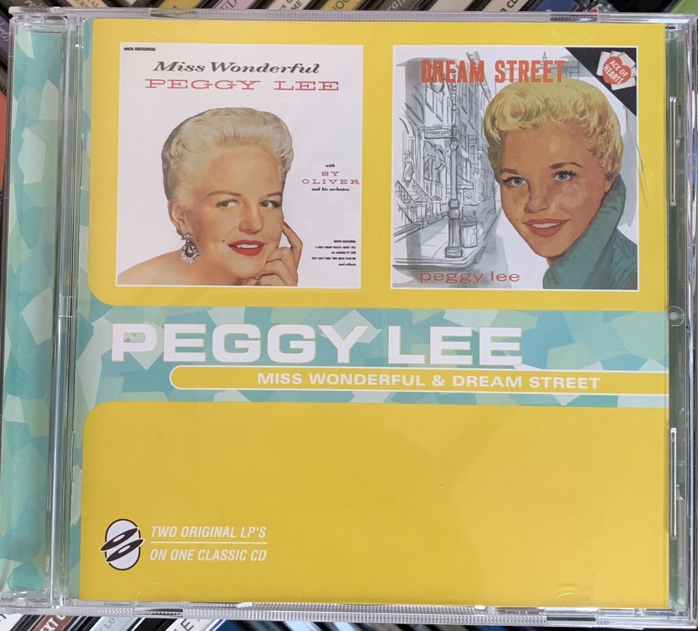 Peggy Lee : Miss Wonderful/Dream Street CD