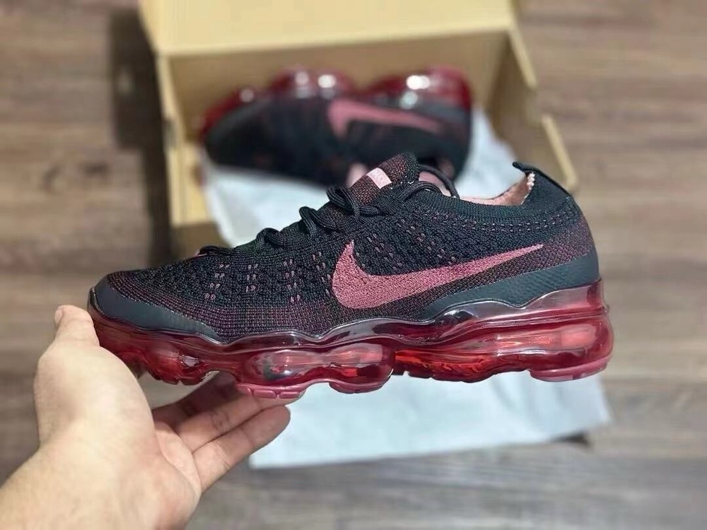 Free shipping  Nike Air Vapormax 2023 Flyknit Black-Ceder Red DV1678-005