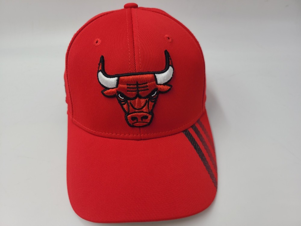 Chicago Bulls Adidas NBA Adjustable Hat for Men and Women - Red