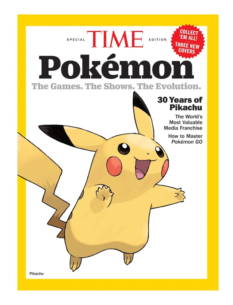 TIME Magazine Pokemon Special Edition, NEW