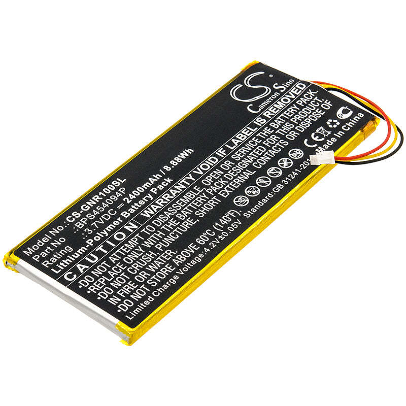 Geneva WorldRadio BPS454094P Replacement Battery 2400mAh