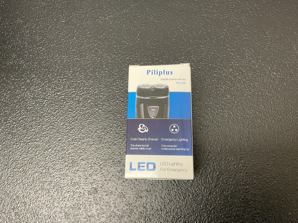 Piliplus PQ 206 Electric Shaver + LED Portable Razor Clippers-Lot 105