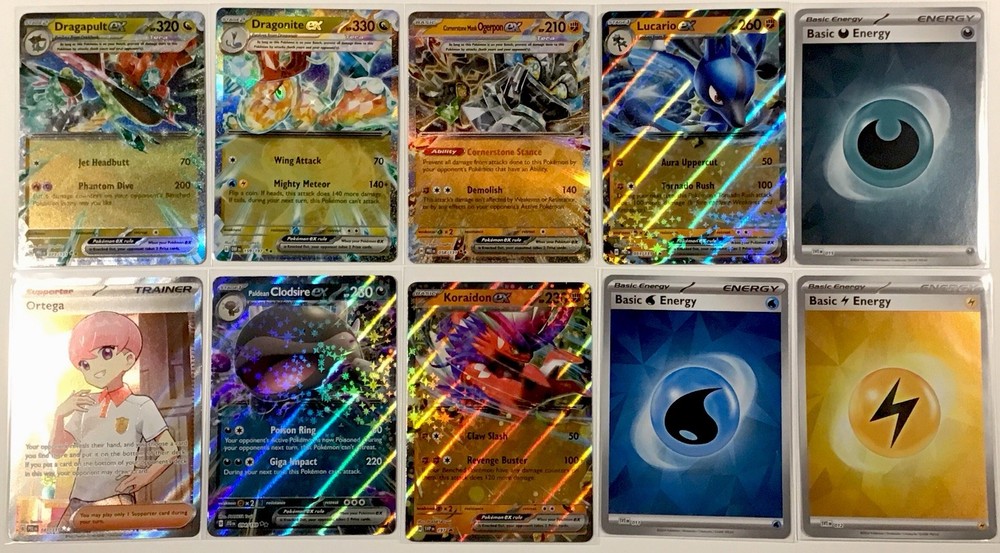 10 Random Pokemon Cards Bulk Lot Mixed Variety