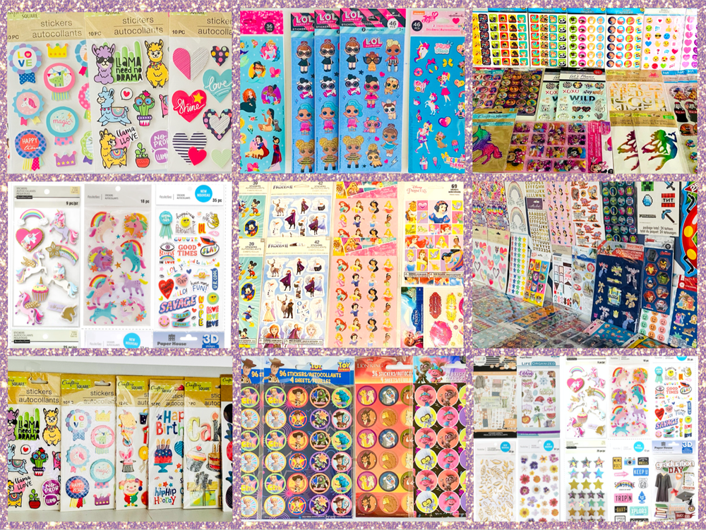 299 Mxd STICKER  Sandylion Hallmark Crafters Corner American Greetings Creative