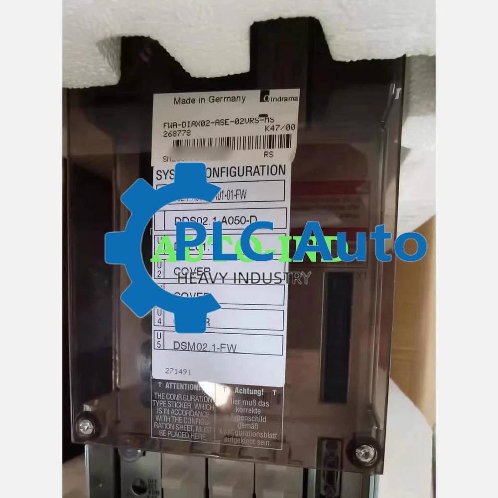 INDRAMAT DDS02.1-A050-DA01-01-FW SERVO Drive DDS02.1A050DA0101FW
