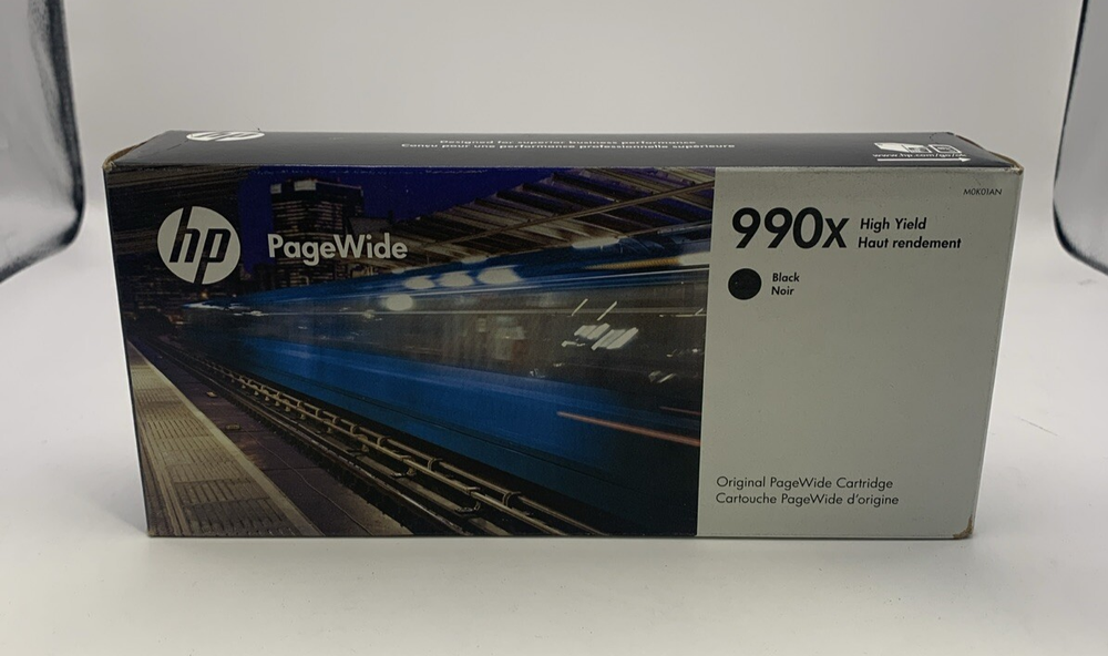 HP 990X High-Yield Black Ink Cartridge for PageWide Printers M0K01AN  