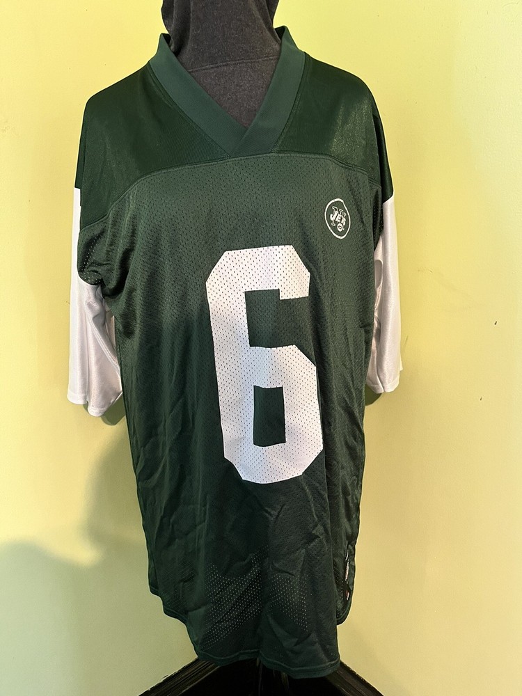 Reebok NFL New York Jets Mark Sanchez #6 Green Jersey Men's Size Large