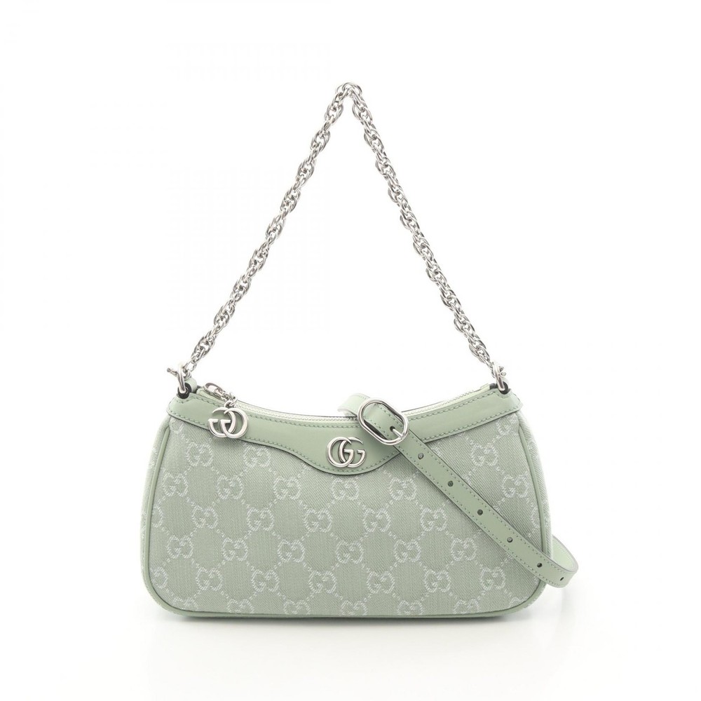 GUCCI Ophidia GG Small chain crossbody Shoulder Bag Handbag 784753 canvas used