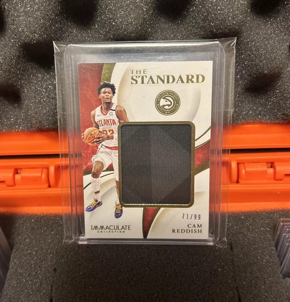 2019 Panini Immaculate Cam Reddish /99 Jumbo Patch Player Used Mem Rookie Card