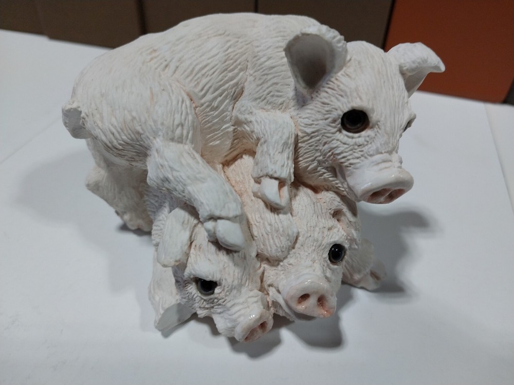 Stone Critters Pig Babies