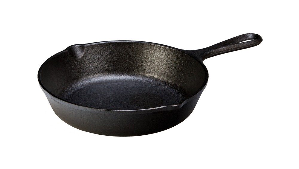 Lodge 8-Inch Pre-Seasoned Cast Iron Skillet Oven Safe Cookware