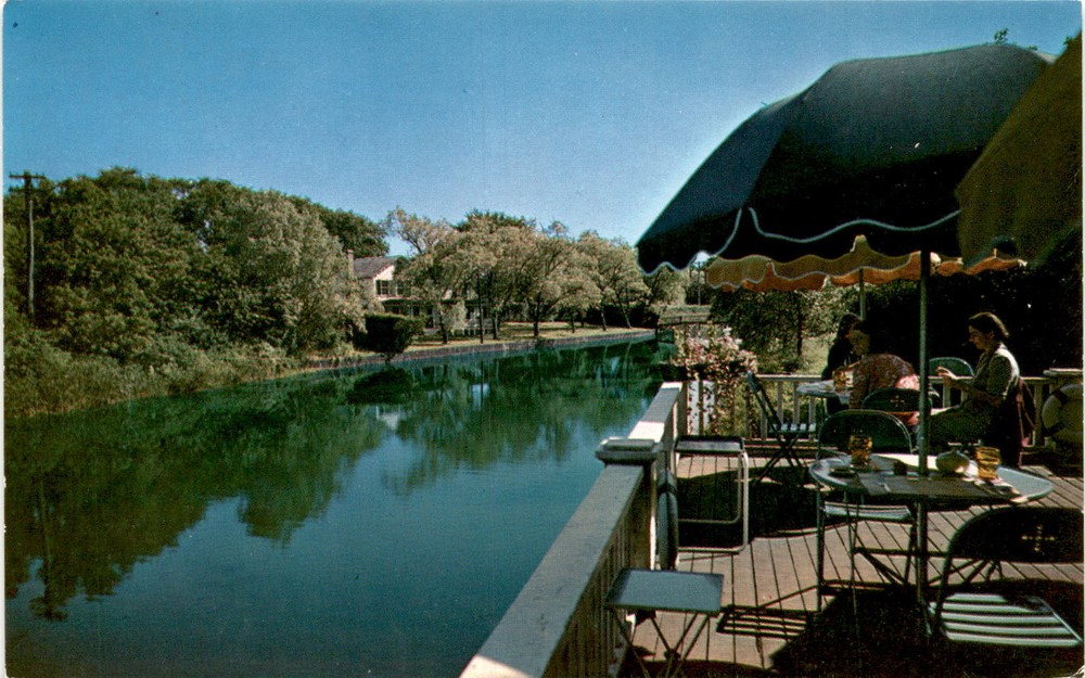WATER MILL SHOP, TEA ROOM, LONG ISLAND, INDUSTRIAL HOME FOR THE Postcard