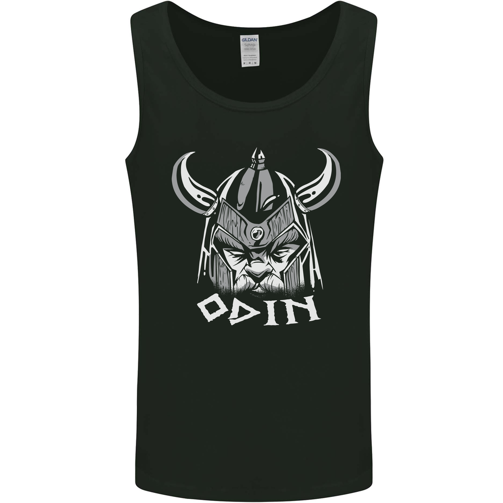 Odin Viking God Warrior Valhalla Norse Gym Mens Vest Tank Top