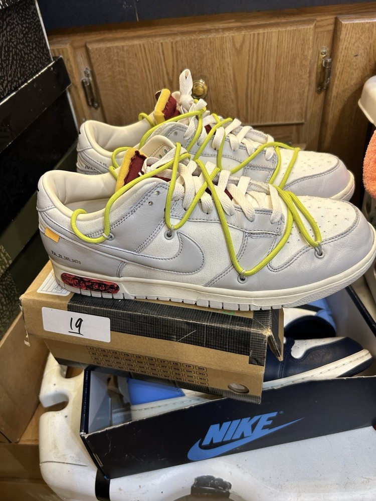 Nike Dunk Low Off White Lot 8 Of 50