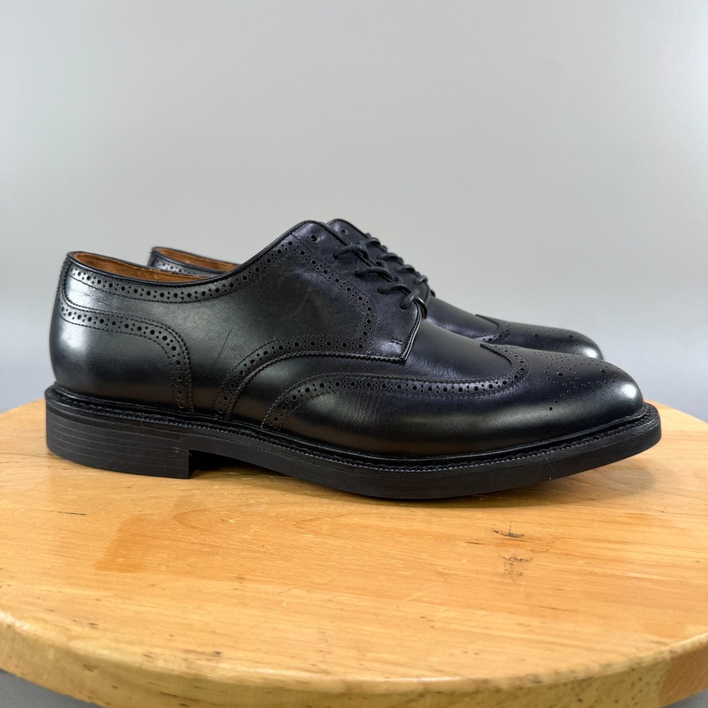 Polo Ralph Lauren Asher Wing Tip Oxfords Shoes Men’s Size 11.5 Black $195 NEW