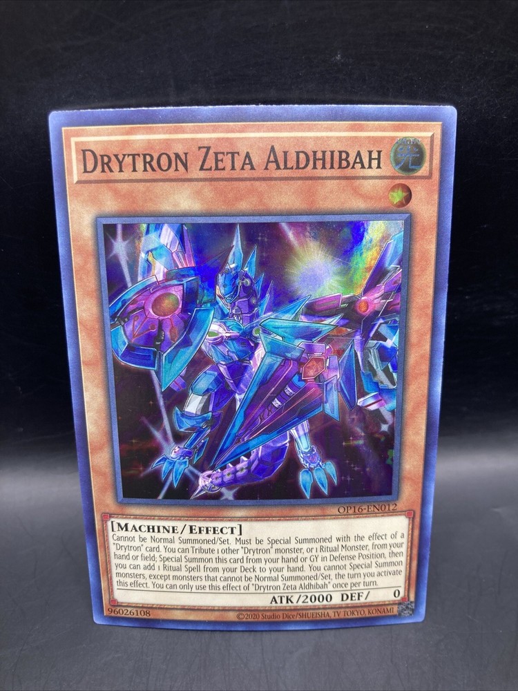 Drytron Zeta Aldhibah OP16-EN012 OTS Pack 16 Unlimited Rare