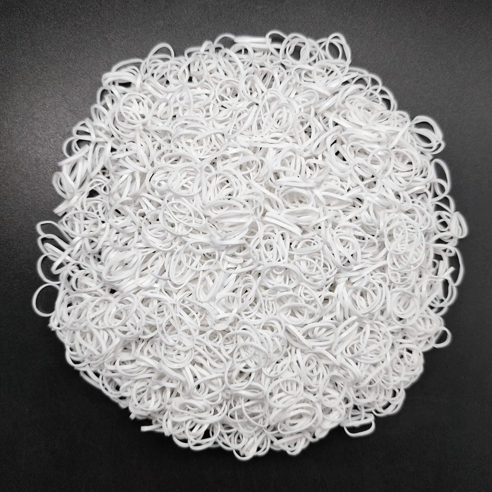 3200 Pcs Elastic Rubber Bands Small Hair Ties Hair Rubber Mini Hair Bands Hair E