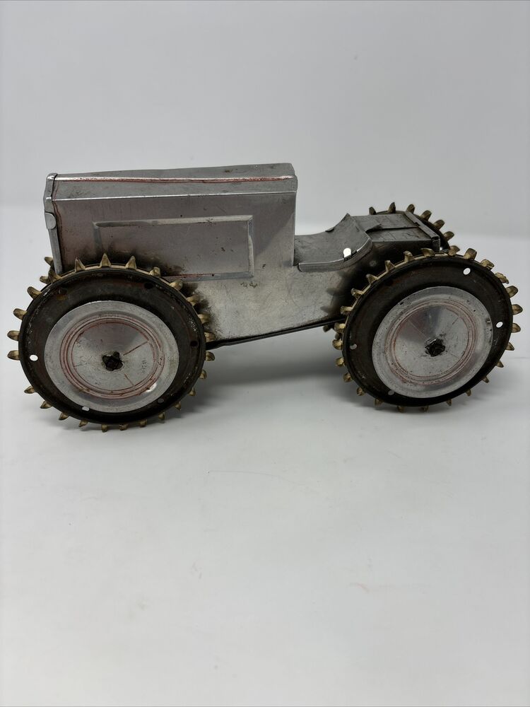 Antique Tin Toy Tractor Patent 1911 Pictures For Condition.