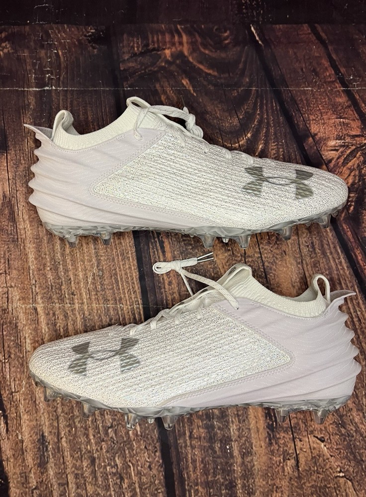 Under Armour Blur 2 MC VVS Football Cleats Men’s Sz 14  Metallic (3027309-100)