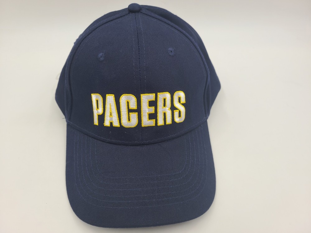 Indiana Pacers Lucas Oil Adjustable Hat Cap Dad Men Women NBA Basketball Blue B