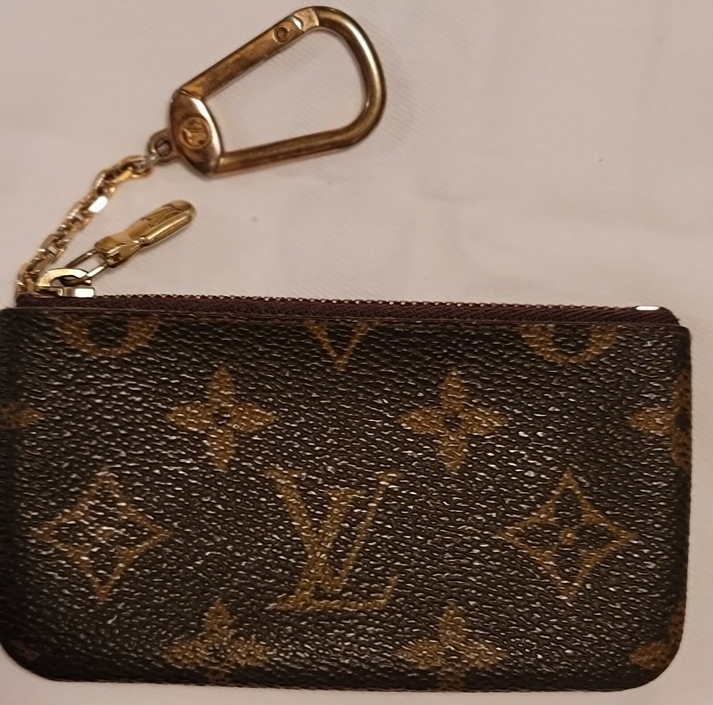 Authentic Louis Vuitton Monogram Key Ring with Coin Purse