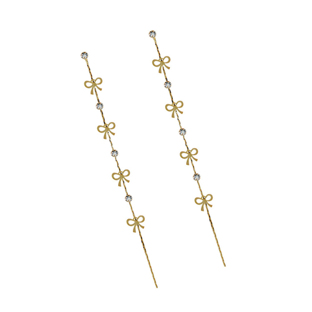 Bow Earrings Bride Jewelry Earrings Piercing Earrings Earrings