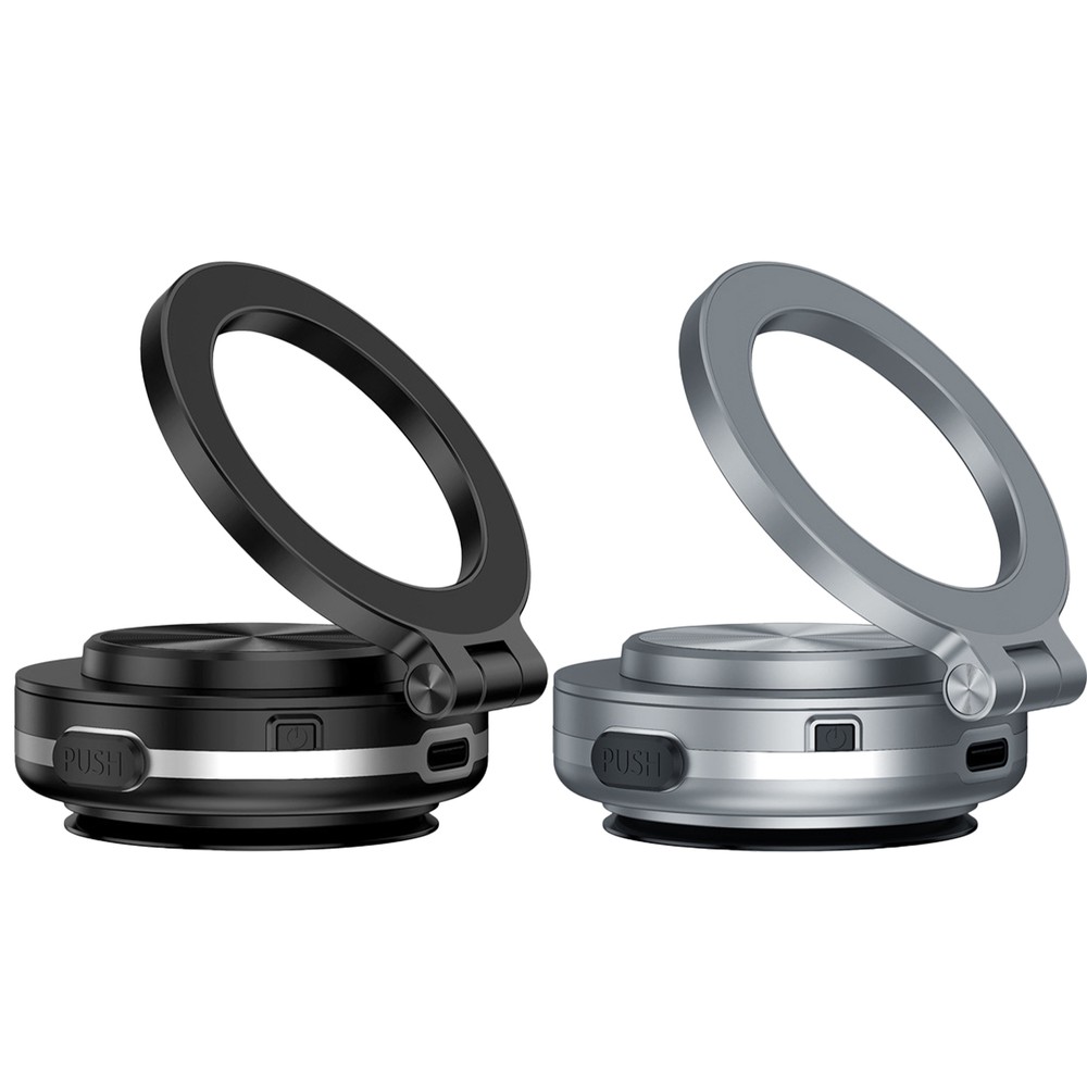 360° Rotating Magnetic Car Phone Mount with Vacuum Suction