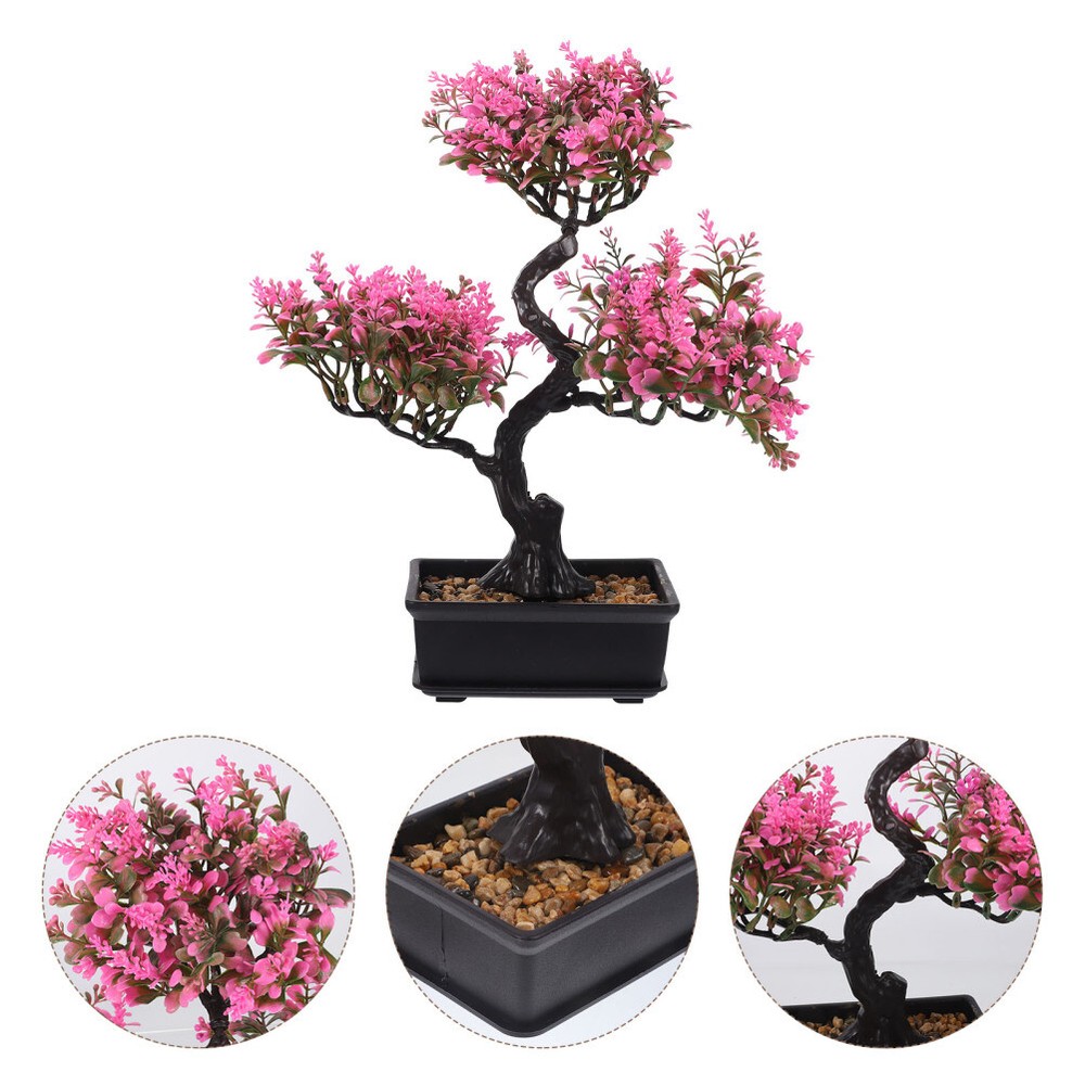 Desktop Artificial Bonsai Potted Plant for Home Décor