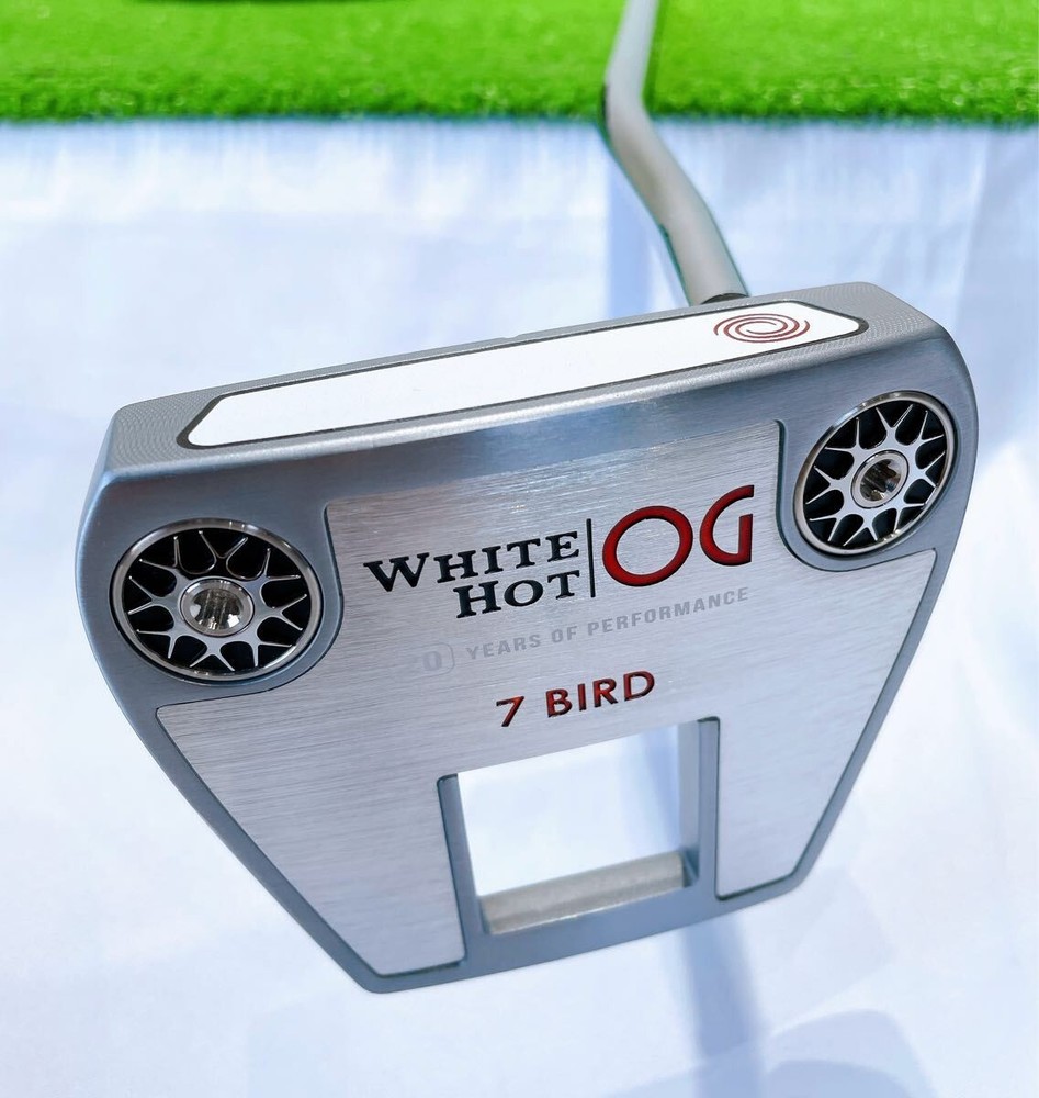 Odyssey White Hot OG 7 Bird Bent Neck Putter 34 Inch Excellent Condition