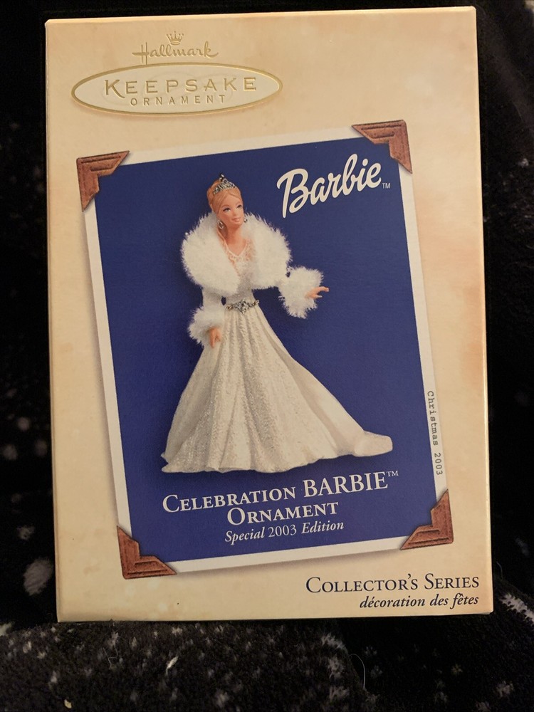 2003 Celebration Barbie Collector Series Hallmark Keepsake Ornament