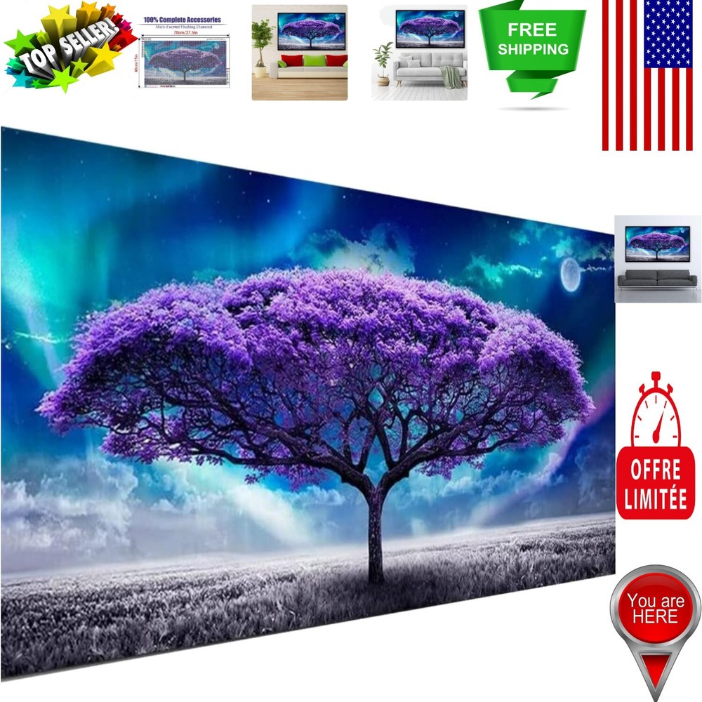 Complete DIY Diamond Art Kit, 11 x 7 x 0.6 Inch - Perfect Gift for All Ages