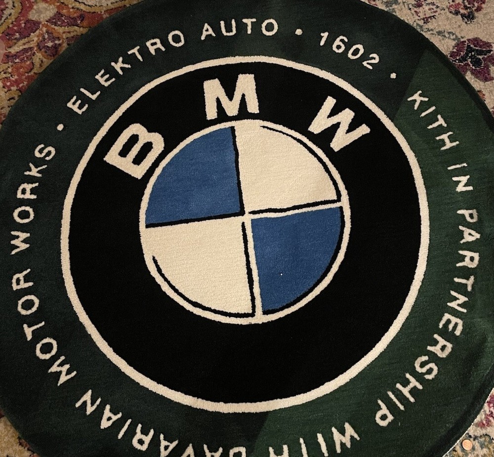 Kith x BMW Vitality Green Rug Limited Edition Collaboration