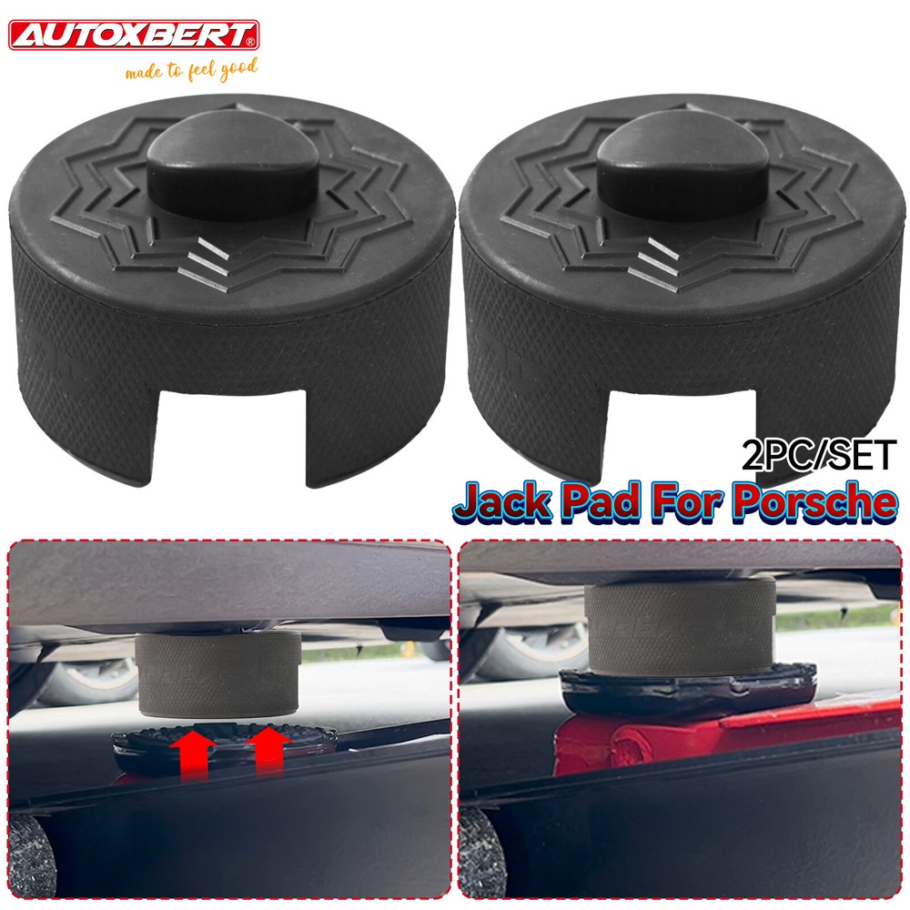 Car Jack Pad Stand Axle Adapter Rubber Lifting Protector For Porsche 911 Turbo &