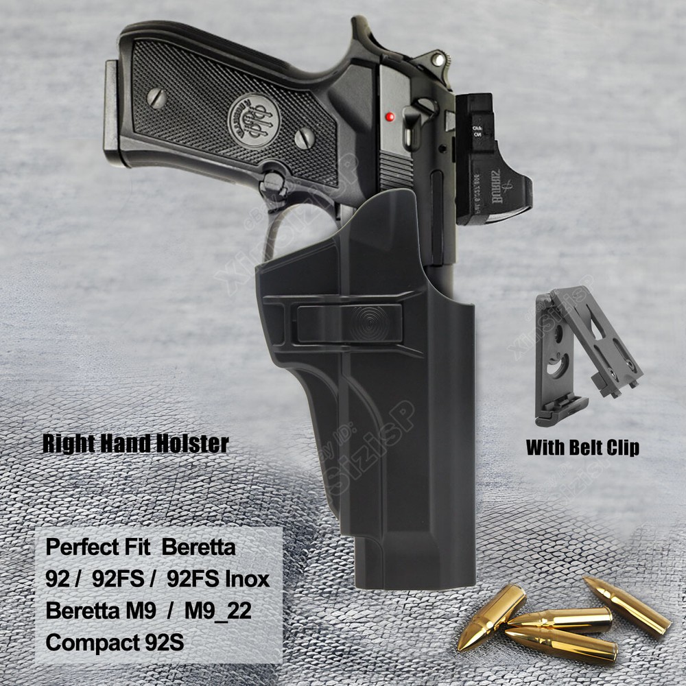 PT92 Holster OWB Fits Taurus PT92 Beretta 92 FS 92FS Compact Inox M9 M922 Holder