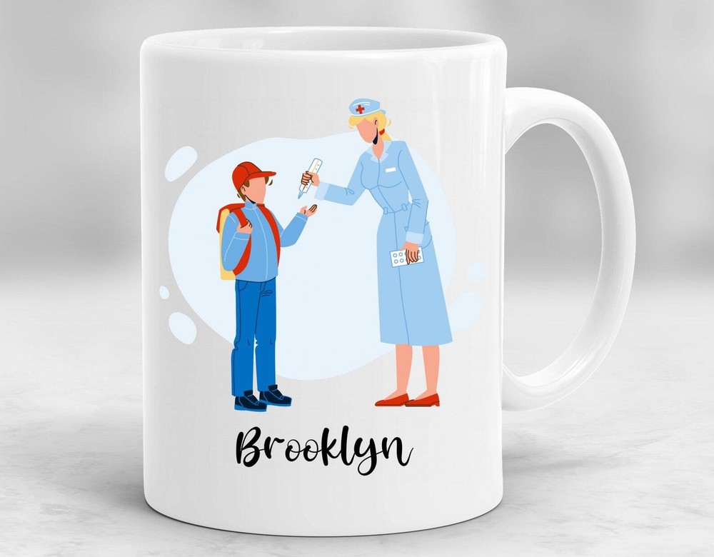 Personalized School Nurse Mug School Nurse Cup School Nurse Gift School Nurse