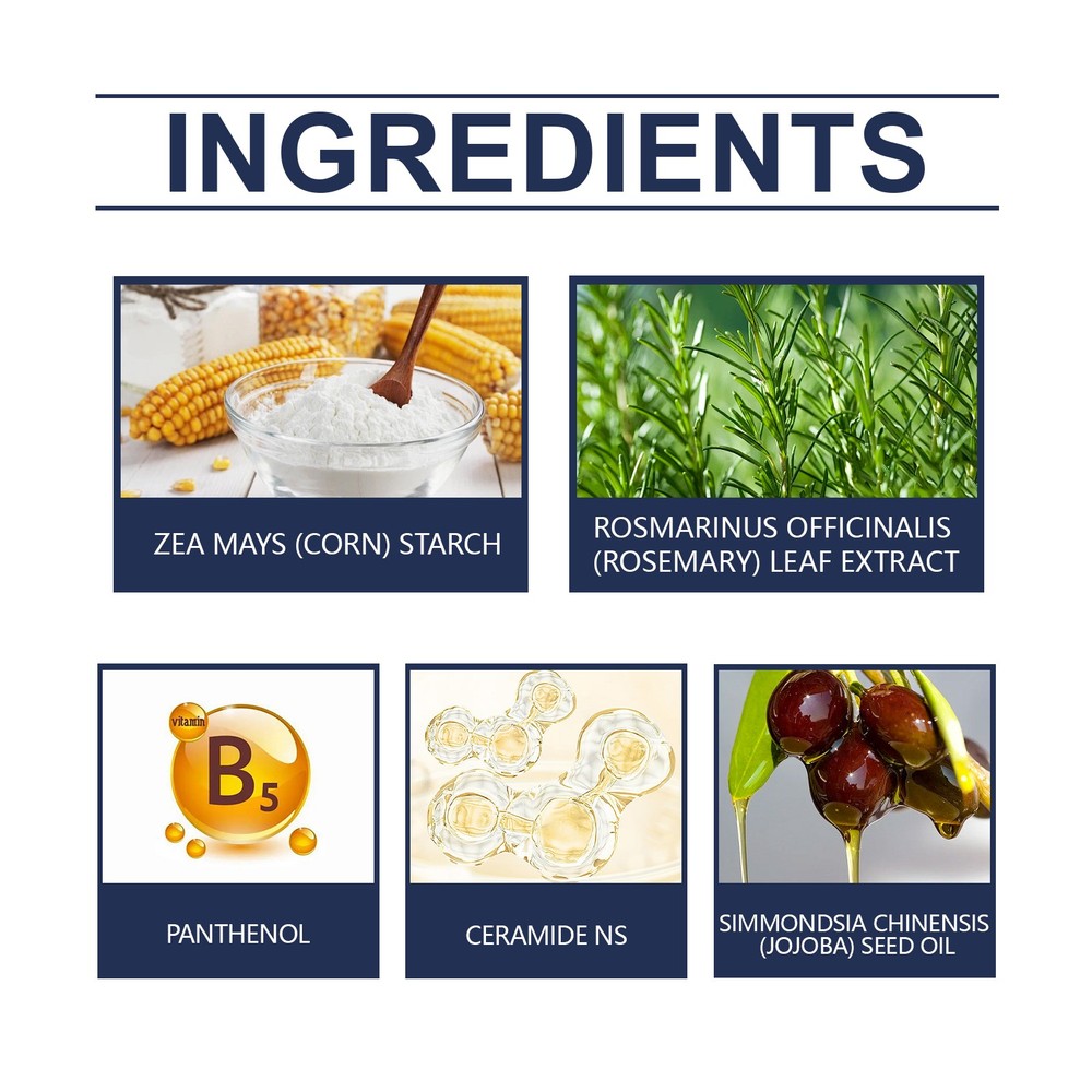 Dry Shampoo Powder Oil Absorbing Volumizing Gentle Refreshing Non Greasy Formula