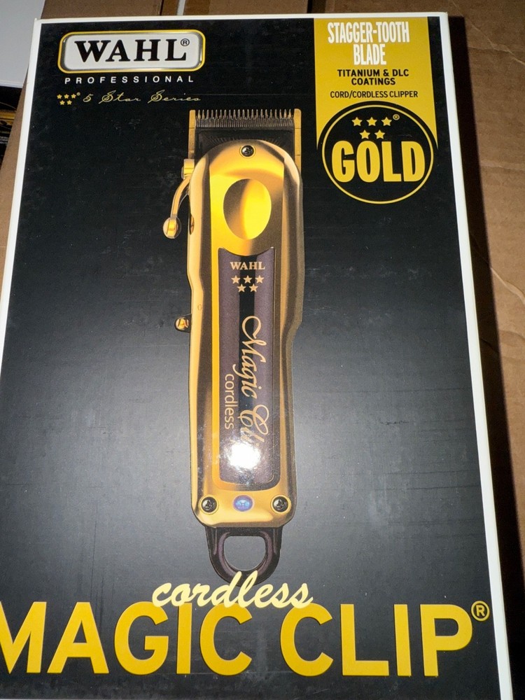 Wahl Professional 5 Star Gold Cordless Hair Clipper (8148-700)